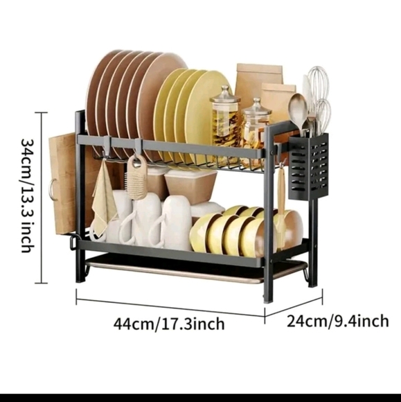 NIB Dish Drying Rack - Picture 3 of 3